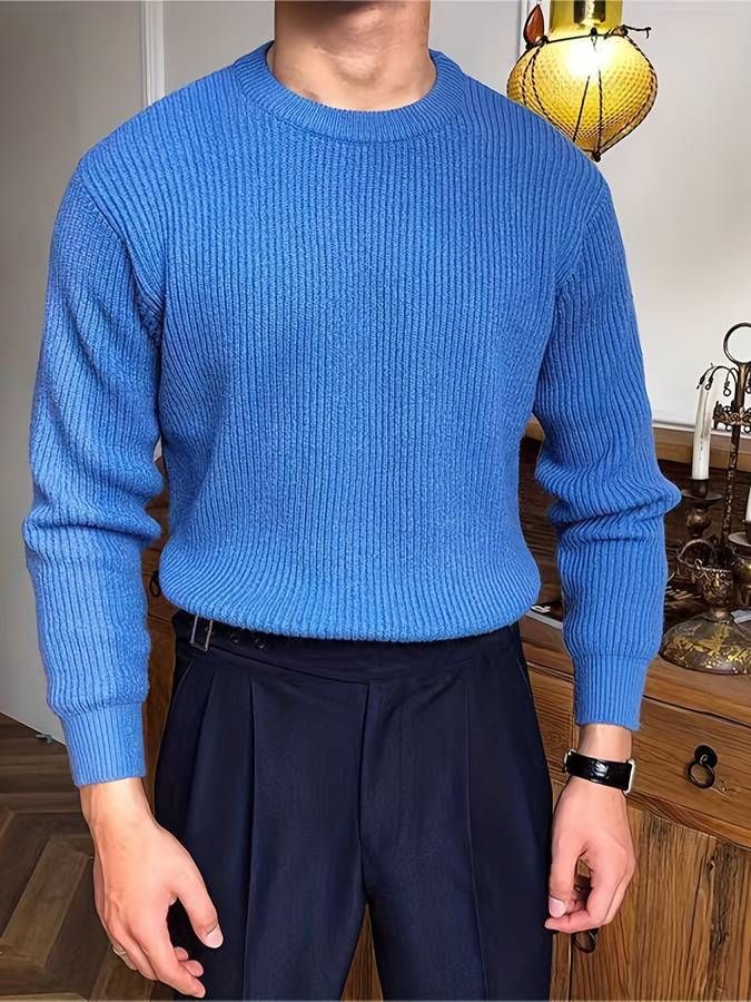 Gemütlicher, warmer Herren-Sweater für kalte Tage