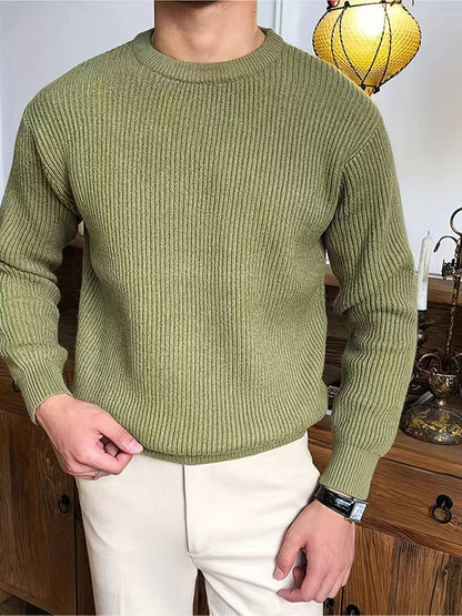 Gemütlicher, warmer Herren-Sweater für kalte Tage