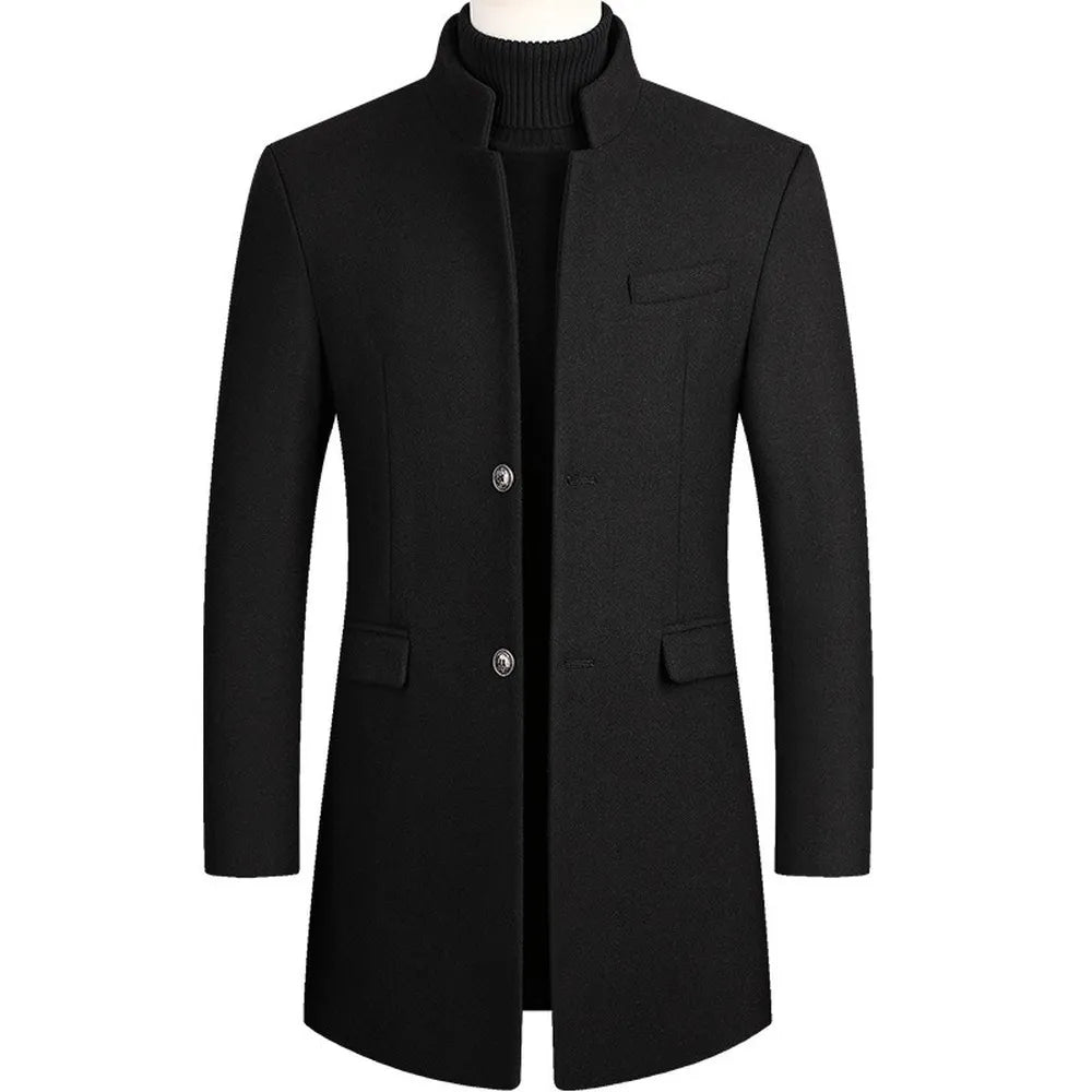 Trenchcoat herren elegant mit modernem klassischem schnitt