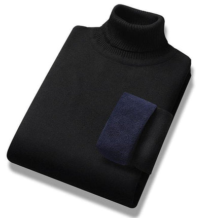 Bequeme warme rollkragenpullover für herren