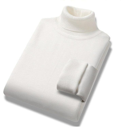 Bequeme warme rollkragenpullover für herren