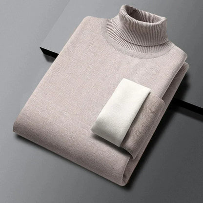 Bequeme warme rollkragenpullover für herren