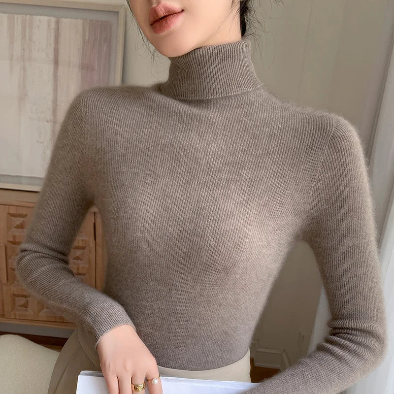 Warmer Woll-Colsweater für Damen