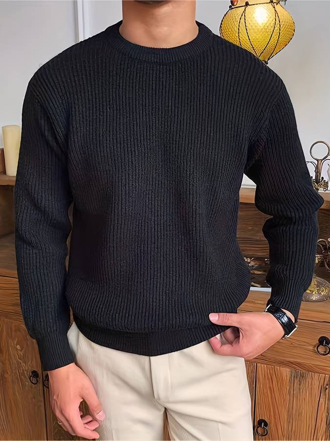 Gemütlicher, warmer Herren-Sweater für kalte Tage